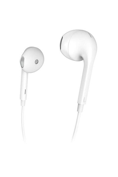 Hama 184156 Glow Wired In Ear Earphones White