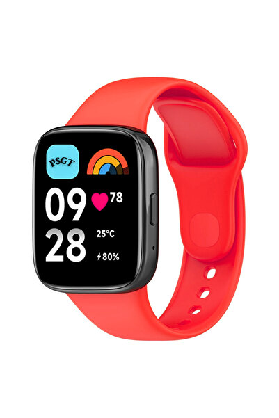 PSGT Xiaomi Redmi Watch3 Active/lite Uyumlu Kordon Spor Şık Tasarım Yumuşak J...