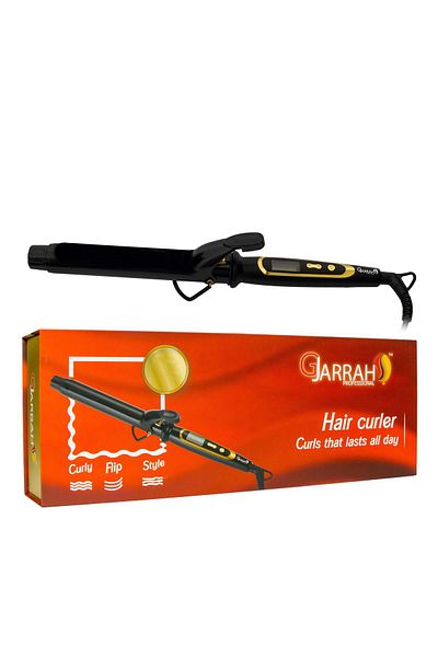 Gjarrah Gjarrah Professional 22mm Ceramic Curling Iron - Advanced Heating Technology for Perfect Long-Lastin