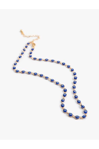 Koton Evil Eye Beaded Necklace