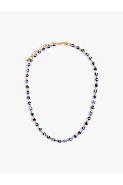 Koton Evil Eye Beaded Necklace