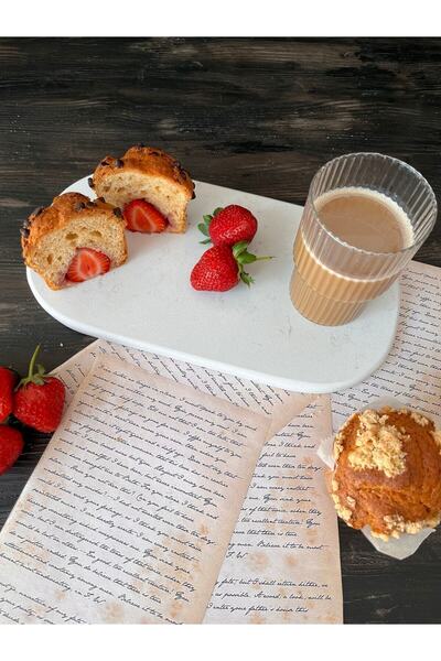 İDAY HOME Marble Presentation Holder Olympos Oval