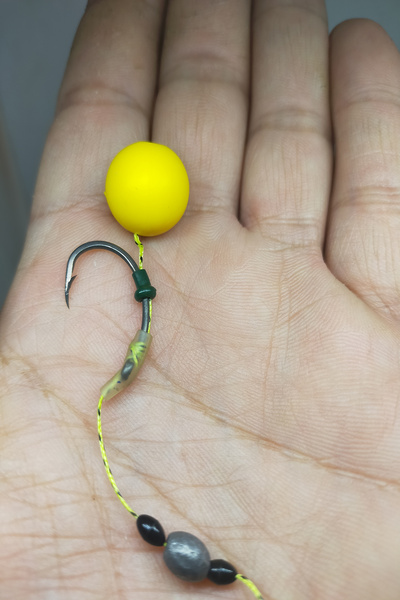 SAZAN RİG Küspe Aparatlı Yüzen Sarı Toplu Küspeli Takım (Küspe Dahil)