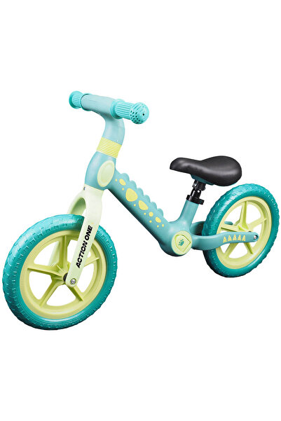 ACTION ONE Balance bike for children 2-5 years old Spiky, 12 inch, green