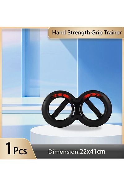 Ninth World Black-30KG Hand Strength Grip Trainer multifunction Forearm strength Force Fitness Springs Power Wri