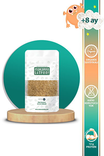 Makarna Lütfen Organik Tel Şehriye (200 GRAM)