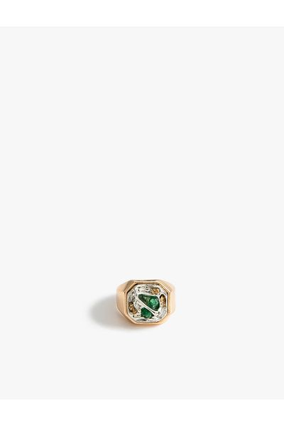 Koton Colorful Stone Detailed Ring