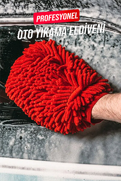 PROXCLEAN Profesyonel İz ve Tüy Bırakmaz Mikrofiber Araba Yıkama Ve Detay Temizlik Eldiveni