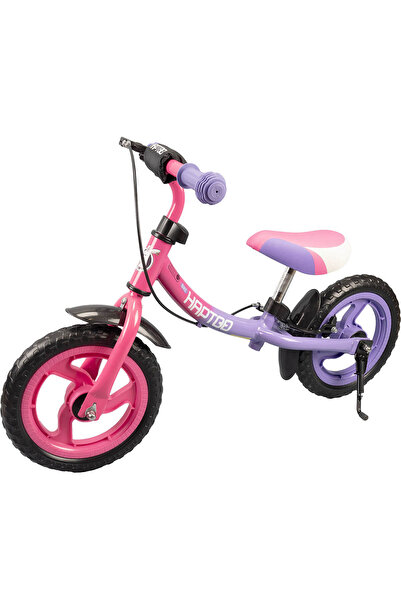 ACTION ONE Joy balance bike, with brake, 12 inch, purple with pink