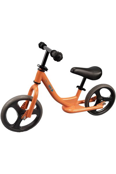ACTION ONE Strike balance bike, with 12 inch light-up wheels, orange