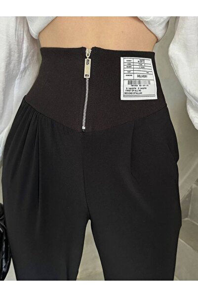 Kedi Fashion Yazı detaylı şalvar