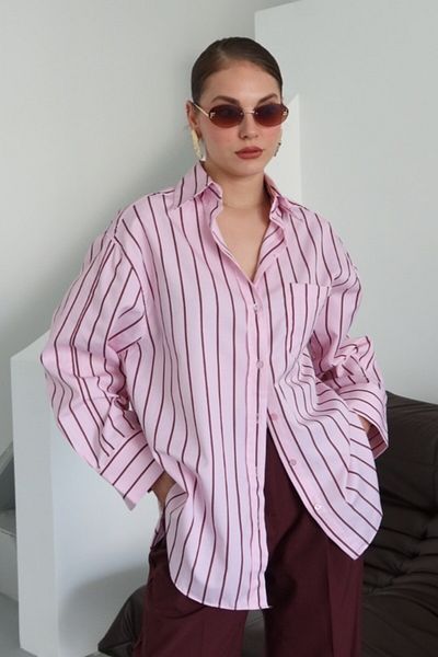 Laluvia Rosa gestreiftes Leeds-Shirt - 103143