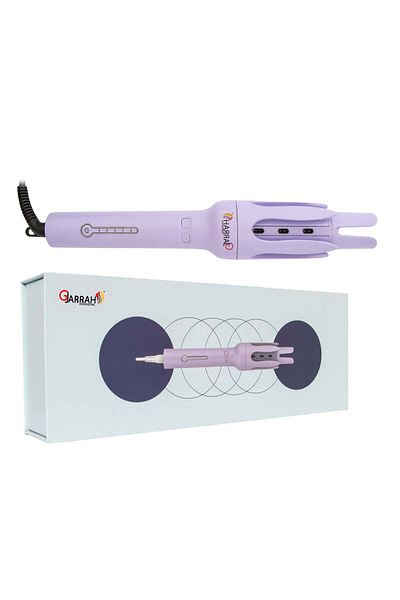 Gjarrah Precision Ceramic Curling Wand – Create Effortless Curls and Waves with Dual Voltage Techn