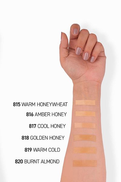 Alix Avien Anti-Wrinkle Moisturizing Spf30 Bright Finish Foundation - Care Enhancer 820 Burnt Almond