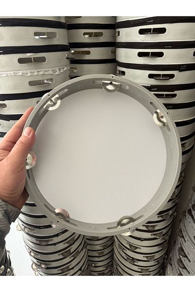 tusem toptan kına malzemeleri Emulation Def, Bridal Tambourine 28cm, Wedding Henna Bridesmaid Bride Def with Bell, Empty Def
