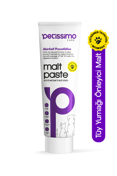 Petissimo Care Antihairball Kedi Maltı - Tüy Yumağı Önleyici