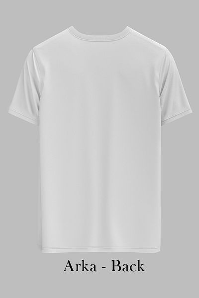 OXVİN ESPRESSO YOURSELF Τυπωμένο REGULAR Λευκό Unisex T-Shirt (ΠΛΗΡΗΣ ΜΟΡΦΗ)