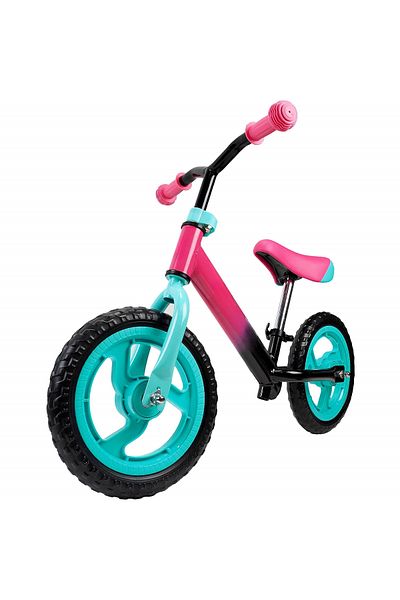 ACTION ONE Starter children's balance bike, 12 inch, pink