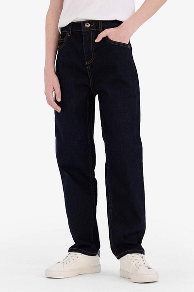 DeFacto New Season Boy's Straight Fit Straight Leg Basic Straight Jeans
