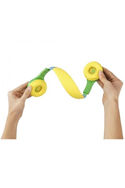 Hama 184107 Kids Guard Wired On Ear Headphones Green/Yellow