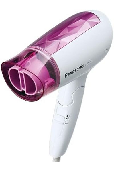 PANASONIC EH ND21 Hair Dryer 1200W Quick Compact Gentle Drying, White, EHND21