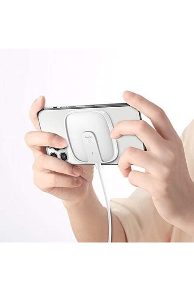 Usams Magnetic Wireless Charger 15 Watt White