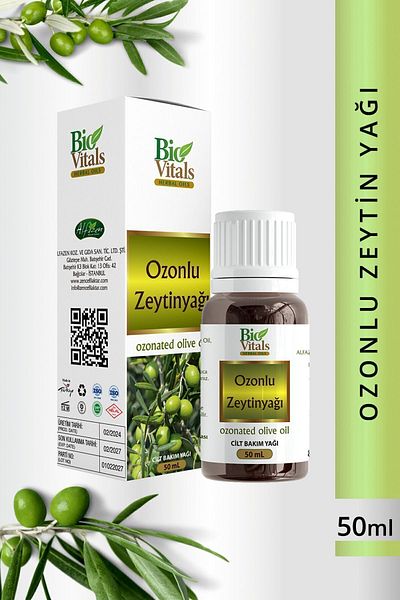 Bio Vitals 50 ml Diluted Ozonated Olive Oil