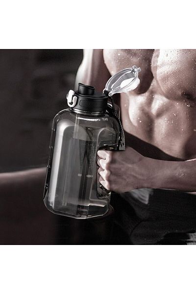 COOYA 2.2L Large Water Bottle, with Precise Scale, BPA-Free, Leakproof, Perfect for Sports & Daily Use
