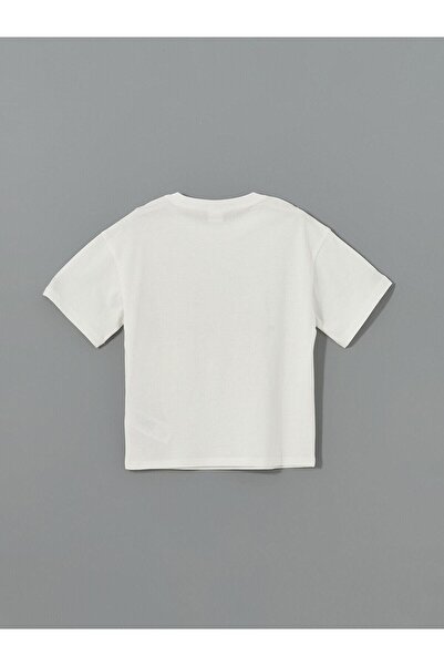 LC Waikiki Crew Neck Girls' Shorts Pajamas Set