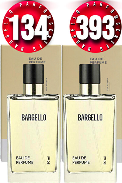 Bargello 134 Kadın Parfüm Oriental 50 ML EDP + Bargello 393 Kadın Parfüm Flor...
