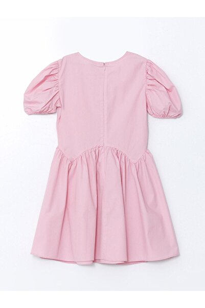 LC Waikiki Bisiklet Yaka Kız Çocuk Elbise