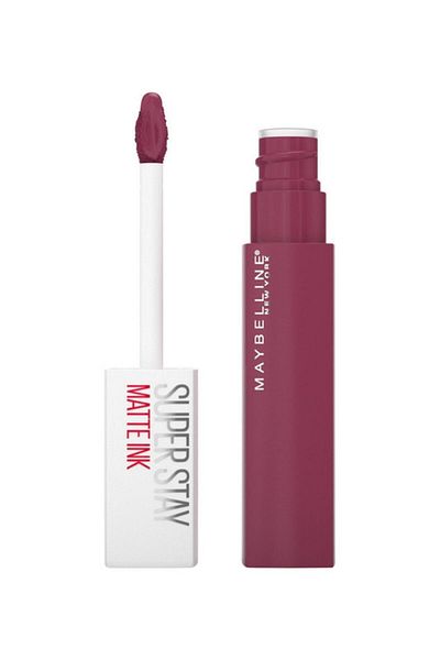 Maybelline New York أحمر شفاه سائل مطفي سوبر ستاي من إنك - إصدار وردي، 165 نجاح