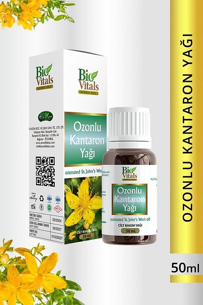 Bio Vitals 50 Ml Diluent Ozonated St. John's Wort Oil