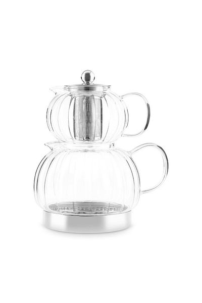 Karaca Aisa Borosilicate Glass Teapot Set