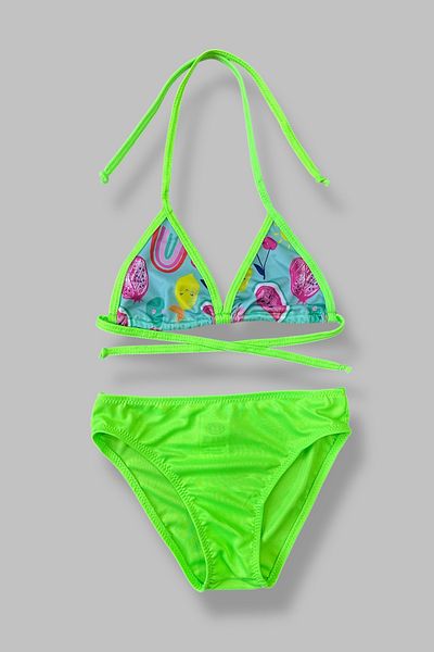 Nilmay mayo Girl's Skirted Bikini Set