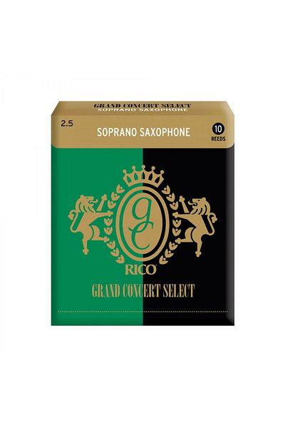 Daddario Rico Grand Concert Rgc10Ssx250 Soprano Saxophone Reed No:2,5