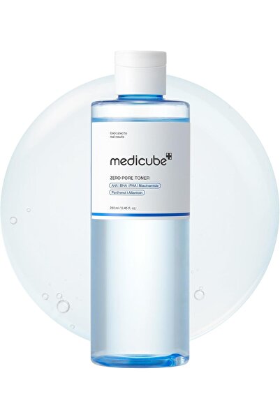 NONAMEE تونر Medicube Zero Pore - التقشير والترطيب، AHA/BHA/PHA، النياسيناميد...