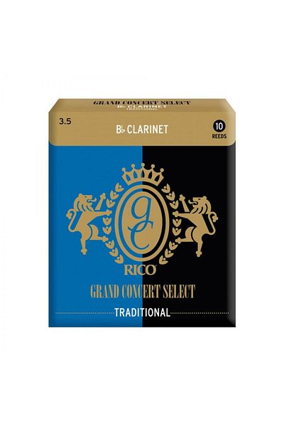 Daddario Rico Grand Concert RGC10BCL350 Sib Clarinet Cane No:3,5