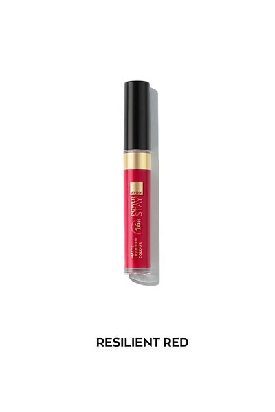 AVON Power Stay Matte Liquid Lip Colour Resilient Red