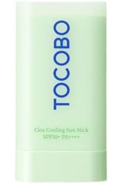 TOCOBO Cica Cooling Sun Stick SPF50+ PA++++ 1.69 fl. oz - Fermented Cica Complex, Reduces Skin Tempe