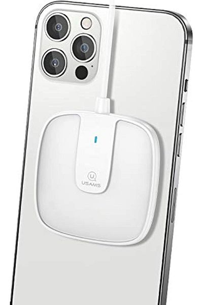 Usams Magnetic Wireless Charger 15 Watt White