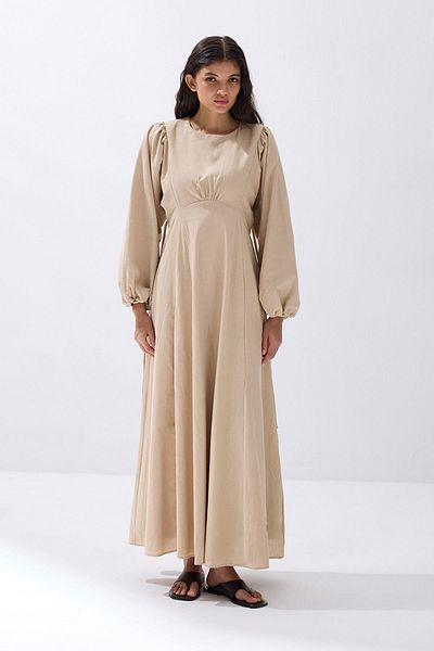 Hooopstore Φόρεμα με μπαλόνι με πέτρα φυσικό