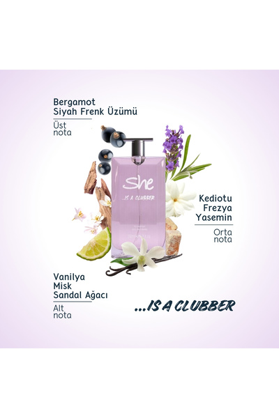 She Is A Clubber EDT For Women 50ml