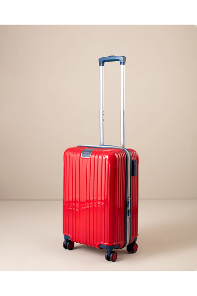 Madame Coco Chest Kabin Boy Valiz/Bavul - Kırmızı