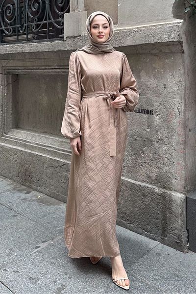 ANONİM STORE Bella Stylish Dress - Camel