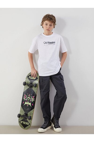 LC Waikiki LCW Elastic Waist Girl's Cargo Jogger Pants