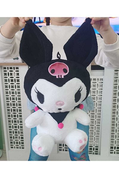 LRS STORE Kuromi - Hello Kitty Plush Toy Figure 37 cm Large Size High Quality Sanrio Kwaii