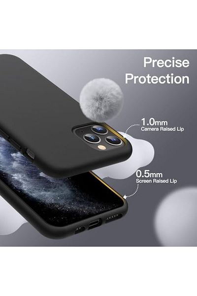 Generic Silicone Case for iPhone 11 Silky-Soft Touch Full-Body Protective Phone Case,