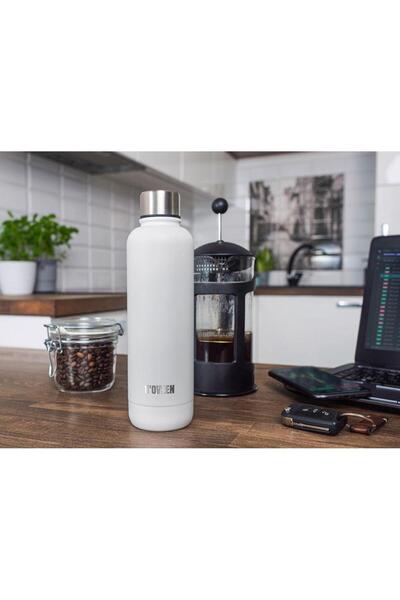 Noveen Termos Noveen TB411 White Mat, 500 ml (Alb)