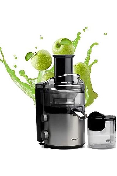PANASONIC 1000W Juicer with Full Metal spinner for Maximum Juice extraction; 2.0L Large capacity - M